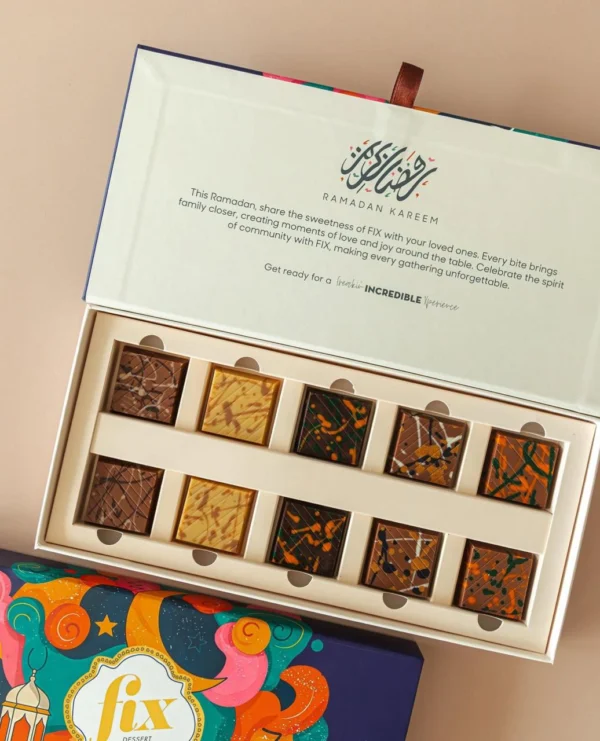 Fix Dessert Chocolatier Ramadan Mini Box - Fix Dessert Chocolatier